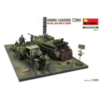MA36071 ミニアート 1/35 弾薬装填(SU-85自走砲、GAZ-MM中型トラック&クルー6体入)ビッグセット