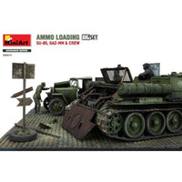MA36071 ミニアート 1/35 弾薬装填(SU-85自走砲、GAZ-MM中型トラック&クルー6体入)ビッグセット