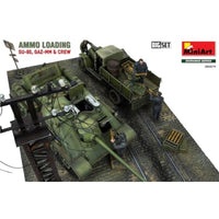 MA36071 ミニアート 1/35 弾薬装填(SU-85自走砲、GAZ-MM中型トラック&クルー6体入)ビッグセット