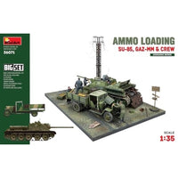 MA36071 ミニアート 1/35 弾薬装填(SU-85自走砲、GAZ-MM中型トラック&クルー6体入)ビッグセット