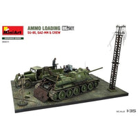 MA36071 ミニアート 1/35 弾薬装填(SU-85自走砲、GAZ-MM中型トラック&クルー6体入)ビッグセット