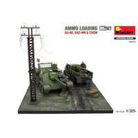 MA36071 ミニアート 1/35 弾薬装填(SU-85自走砲、GAZ-MM中型トラック&クルー6体入)ビッグセット