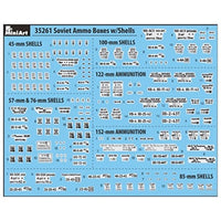 MA35261 ミニアート 1/35 ソビエト弾薬箱/砲弾セット