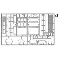 MA35585 ミニアート 建物の装飾品(窓・扉・街燈・フェンス)