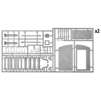 MA35585 ミニアート 建物の装飾品(窓・扉・街燈・フェンス)