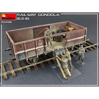 MA35296 ミニアート 1/35 ゴンドラ貨車16.5-18t 兵隊5体付