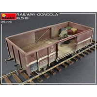 MA35296 ミニアート 1/35 ゴンドラ貨車16.5-18t 兵隊5体付