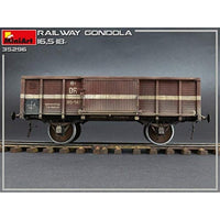 MA35296 ミニアート 1/35 ゴンドラ貨車16.5-18t 兵隊5体付