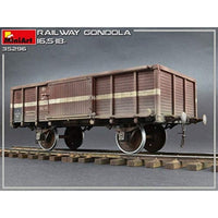 MA35296 ミニアート 1/35 ゴンドラ貨車16.5-18t 兵隊5体付