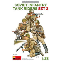 MA35310 ミニアート 1/35 ソビエト歩兵戦車乗員セット2(4体入)