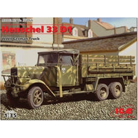 35466 ICM 1/35 ドイツ ヘンシェル 33D1 6輪カーゴトラック