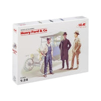 24003 ICM 1/24 ヘンリーフォード&Co フィギュア