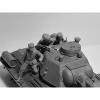 35368 ICM 1/35 ソビエトT-34/76w/戦車搭乗歩兵