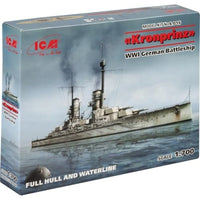 S016 ICM 1/700 ドイツ弩級戦艦 クローン・プリンツ