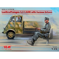 35418 ICM 1/35 ルノー AHN 3.5t ドイツ アーミートラック w/ドライバー
