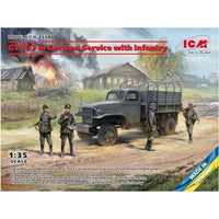 35588 ICM 1/35 ドイツ軍 G7107 w/ドイツ歩兵