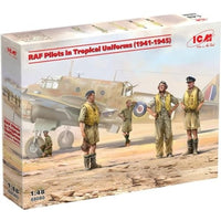 48080 ICM 1/48 英国空軍パイロット(熱帯仕様1941-1945年)