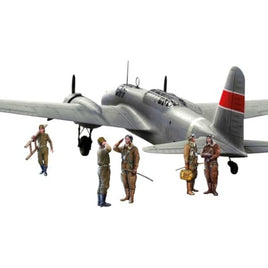 48197 ICM 1/48 日本陸軍 Ki-21-Ib 九七式重爆撃機  w/パイロット&グランドクルー