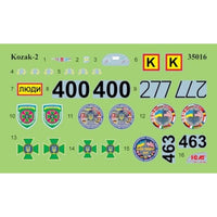 35016 ICM 1/35 コザック-2 ウクライナ国境警備隊
