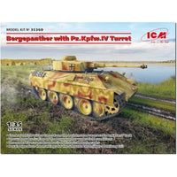 35360 ICM 1/35 ベルゲパンサー IV号戦車砲塔搭載型