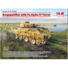 35360 ICM 1/35 ベルゲパンサー IV号戦車砲塔搭載型