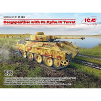 35360 ICM 1/35 ベルゲパンサー IV号戦車砲塔搭載型
