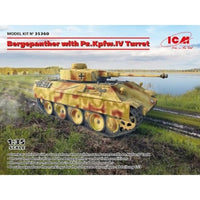 35360 ICM 1/35 ベルゲパンサー IV号戦車砲塔搭載型