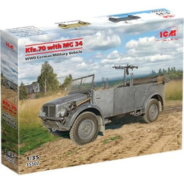 35502 ICM 1/35 ドイツ Kfz.70兵員輸送車  w/MG 34