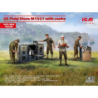 35619 ICM 1/35 アメリカ陸軍 野外ストーブ M-1937 w/コック