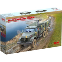 72821 ICM 1/72 Z?L-131 AFU  w/DShKM