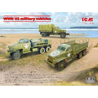 DS3528 ICM 1/35 WWII US 軍用トラックセット