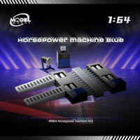 MM64-horsepower machine-003 MODEL MODEL 1/64 ホースパワーマシン ブルー