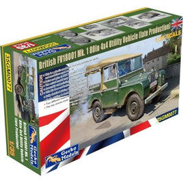 GEC35GM0077 ゲッコー・モデル 1/35 英国陸軍 FV18001 マークⅠ80in 4x4 ユーティリティビークル(後期型)
