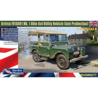 GEC35GM0077 ゲッコー・モデル 1/35 英国陸軍 FV18001 マークⅠ80in 4x4 ユーティリティビークル(後期型)