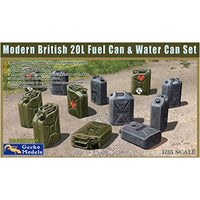 GEC35GM0079 ゲッコーモデル 1/35 現用イギリス軍 20リットル燃料缶 & 飲料水缶セット