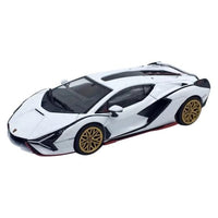 HS00102 HUNG HING TOYS 1/64 ランボルギーニ シアン FKP 37 ホワイト