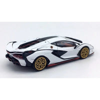 HS00102 HUNG HING TOYS 1/64 ランボルギーニ シアン FKP 37 ホワイト