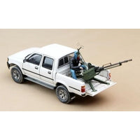 MENVS-001 モンモデル 1/35 ピックアップトラック w/ZPU-1 対空機関砲