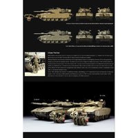 MENTS-005 モンモデル 1/35 メルカバ MK.3 BAZ w/NOCHRI DALET マインローラー