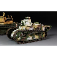 MENTS-008 モンモデル 1/35 フランス軽戦車 ルノーFT17 鋳造砲塔