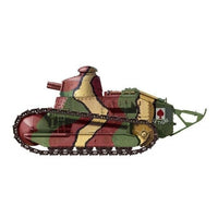 MENTS-008 モンモデル 1/35 フランス軽戦車 ルノーFT17 鋳造砲塔