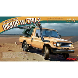 MENVS-005 モンモデル 1/35 ピックアップトラック ZPU-2 搭載