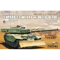MENTS-041 モンモデル 1/35 カナダ主力戦車 レオパルドC2 メクサス w/ドーザーブレード