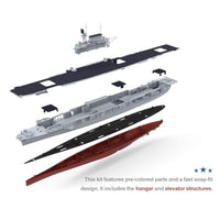 MENPS-005 モンモデル 1/700 アメリカ海軍 航空母艦 エンタープライズ (CV-6)