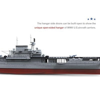 MENPS-005 モンモデル 1/700 アメリカ海軍 航空母艦 エンタープライズ (CV-6)