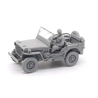 TKO2126 タコム 1/35 米陸軍 1/4トン ユーティリティ トラック w/トレーラー&憲兵フィギュア