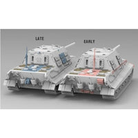 TKOB8001 タコム 1/35 ヤークトティーガーSd.Kfz.186前/後期型2in1
