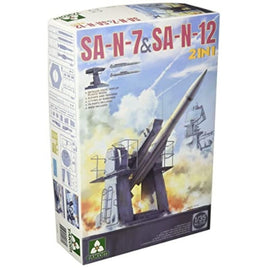 TKO2136 1/35 ミリタリーシリーズ SA-N-7「ガドフライ」&SA-N-12「グリズリー」 ロシア海軍 中・低高度防空ミサイル 2 in 1 キット
