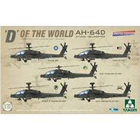 TKO2606 タコム 1/35 「世界のD」 AH-64D  攻撃ヘリコプター (限定版)