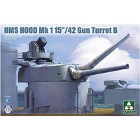 TKO5020 タコム 1/72 イギリス海軍 巡洋戦艦 HMS フッド Mark I  38.1センチ/42口径 連装砲塔 B